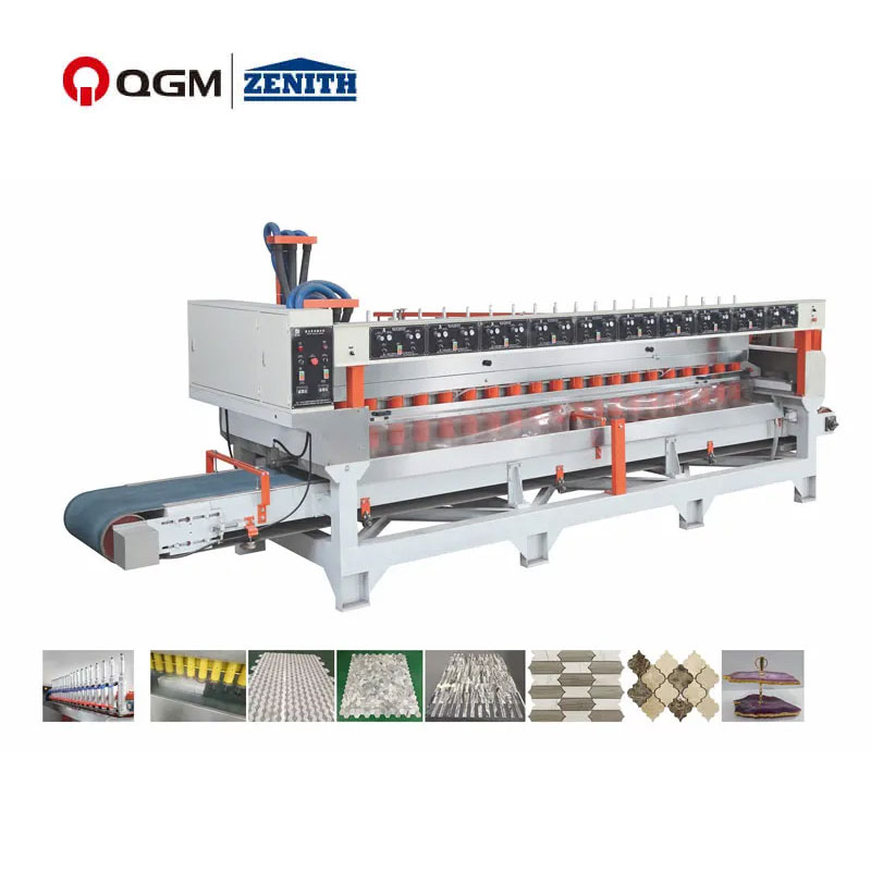 브릭 제작 기계를 연마합니다